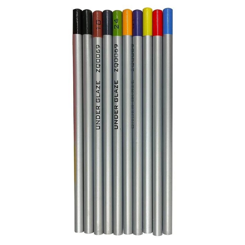 Ceramic art under-glaze color pencil DIY painting color painting element tool hand-painted glaze powder pen
