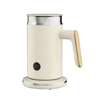 Electric Milk Frother Office Electric Hot & Cold Dual Beater Temperature Control Non-Stick Layer Home Coffee Machine Frother 1
