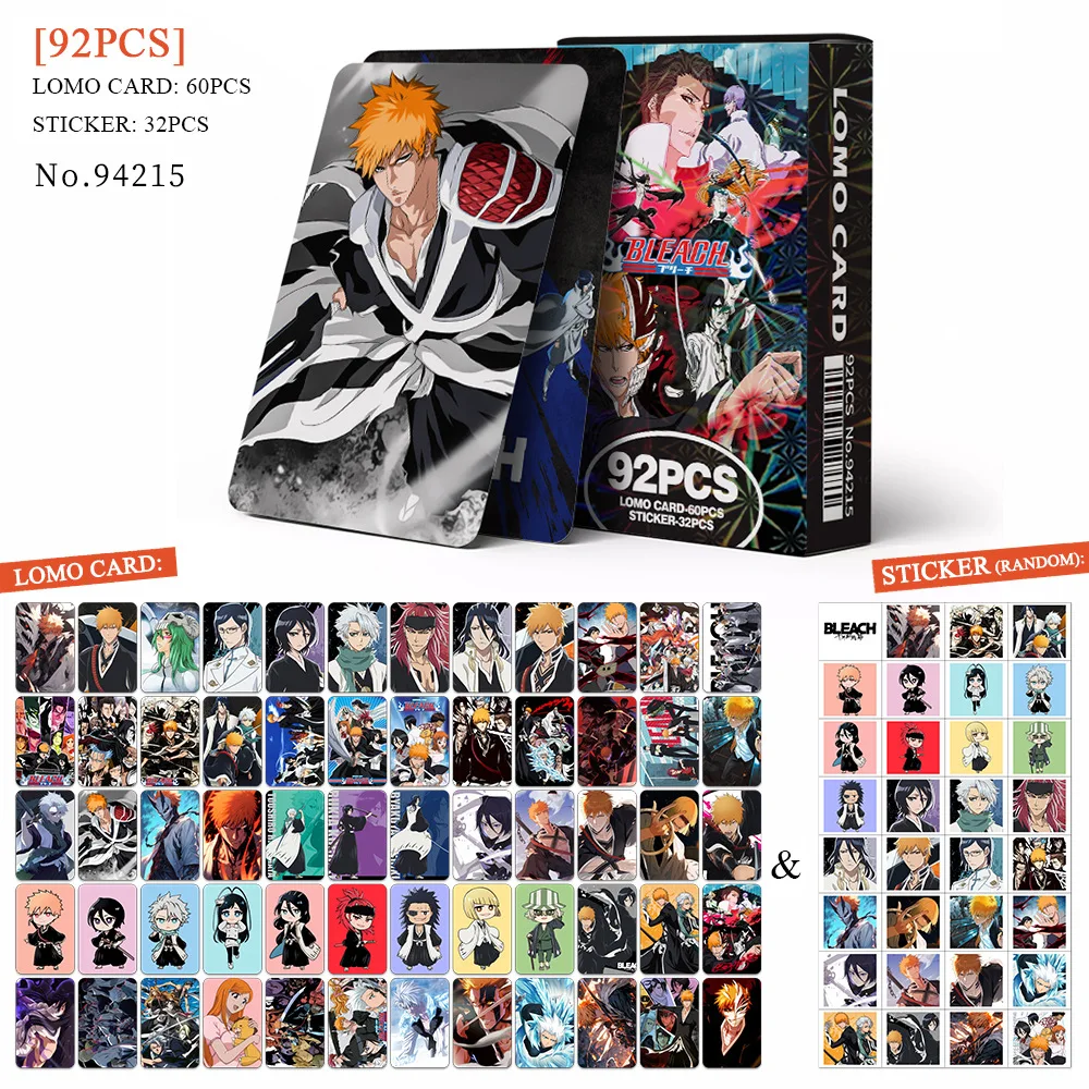 Anime Collection Cards Attack on Titan Lomo Card Postcard Toy Haikyuu Apothecary Diaries Honkai Star Rail With Stickers Gift