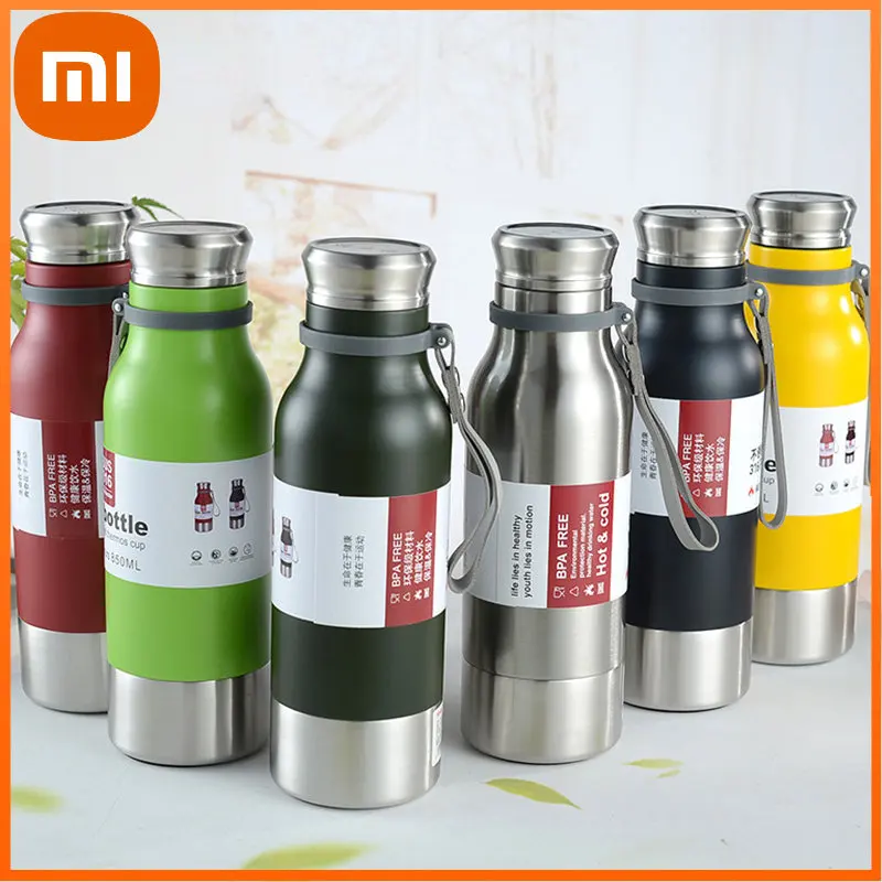

Креативная бутылка-Кола Xiaomi 316, портативная Спортивная бутылка для воды на открытом воздухе, разделение чая и воды, термос большой емкости, чашка