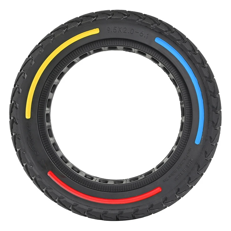 

9.5Inch 9.5X2-6.1 Solid Tire Electric Scooter Wear-Resistant Off-Road Tyres For M365 Electric Scooter Spare Parts Accessories