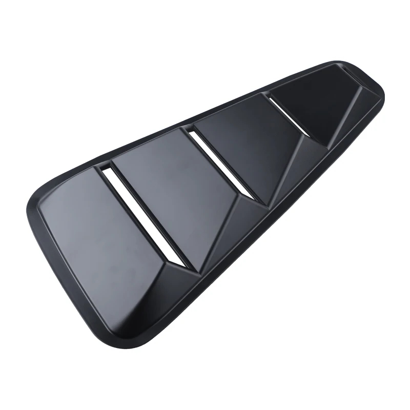 1 Pair 1/4 Quarter Side Window Louvers Scoop Cover Vent For Ford/Mustang 2005-2014 car rear window cover