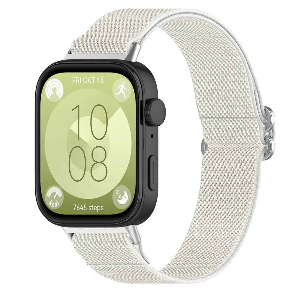 Nylon Loop Strap for Smart Watch - Adjustable Replacement Bracelet in Vibrant Colors