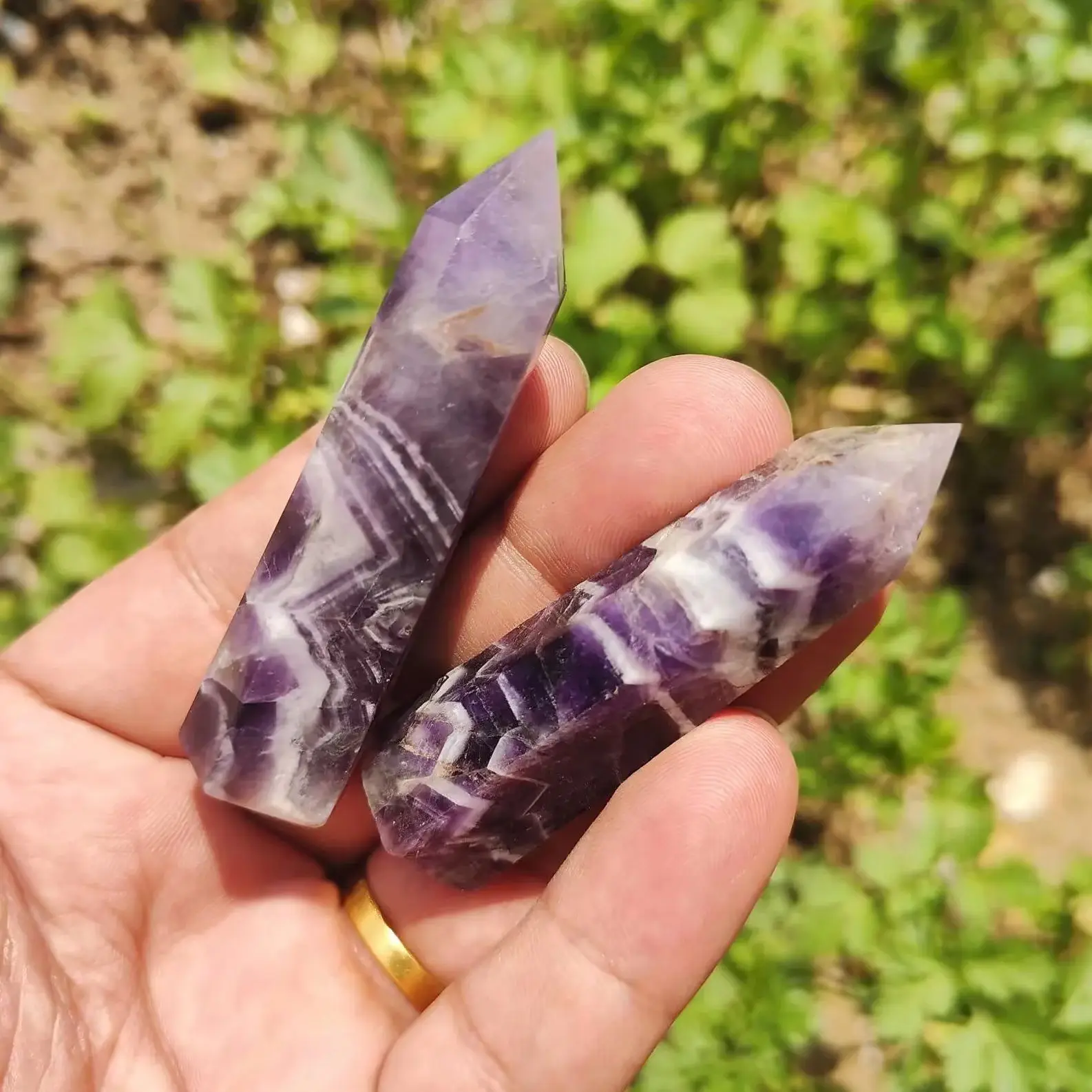 Natural Dream Amethyst Quartz Tower Wand High Quality Healing Crystal Crystal Points For FengShui Decoration Crystal Ener Tower 5 S7b20074b0b9349859942dc750e2fe940a