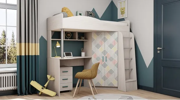 Кровать двухъярусная Каприз-1 |