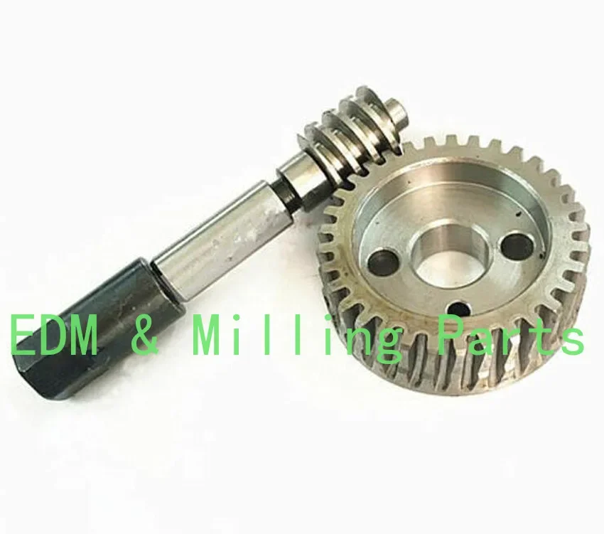 

1Set CNC Milling Machine Part J Head Gear Tilt Turbine + Adjustable Worm Accessories B186+B189 For Bridgeport Mill Part