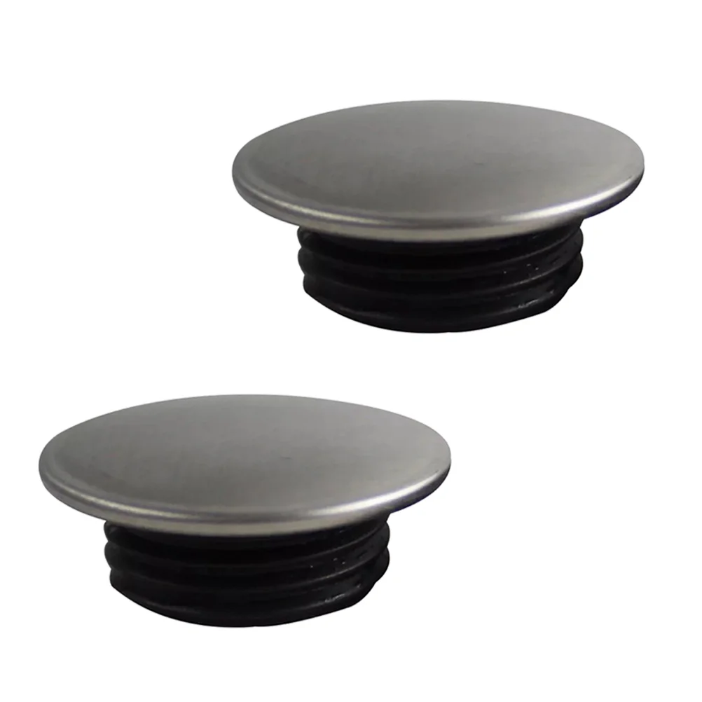 

2 Pcs Anti Rust Soap Hole Cover Sink Accessories Dish Basin Soveriegn Silver Kitchen Silverts