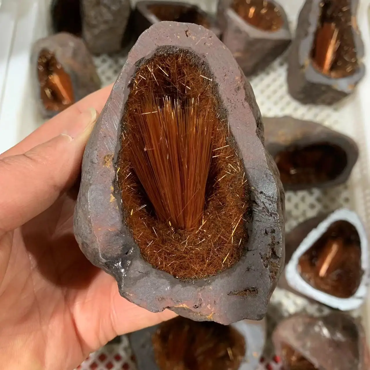 

New FindGoethite Energy Mineral Specimen Reiki Healing Gift