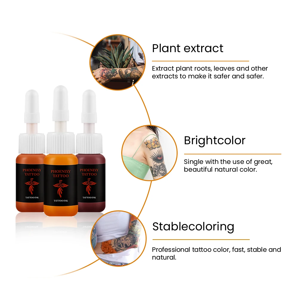 S7b20705261df46da8472fe7b38f2f3e2s Tattoo Machines Kit for Beginner 5ml Black Ink Power Supply Grips Body Art Design Tools Set Tattoo Permanent Makeup Supplies Kit Mallzona