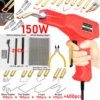 150W Upgraded Plastic Welder 2 in 1 Plastic Welding Kit Plastic Repair Welder Hot Stapler Soldering Gun Rods Car Bumper Repair 1
