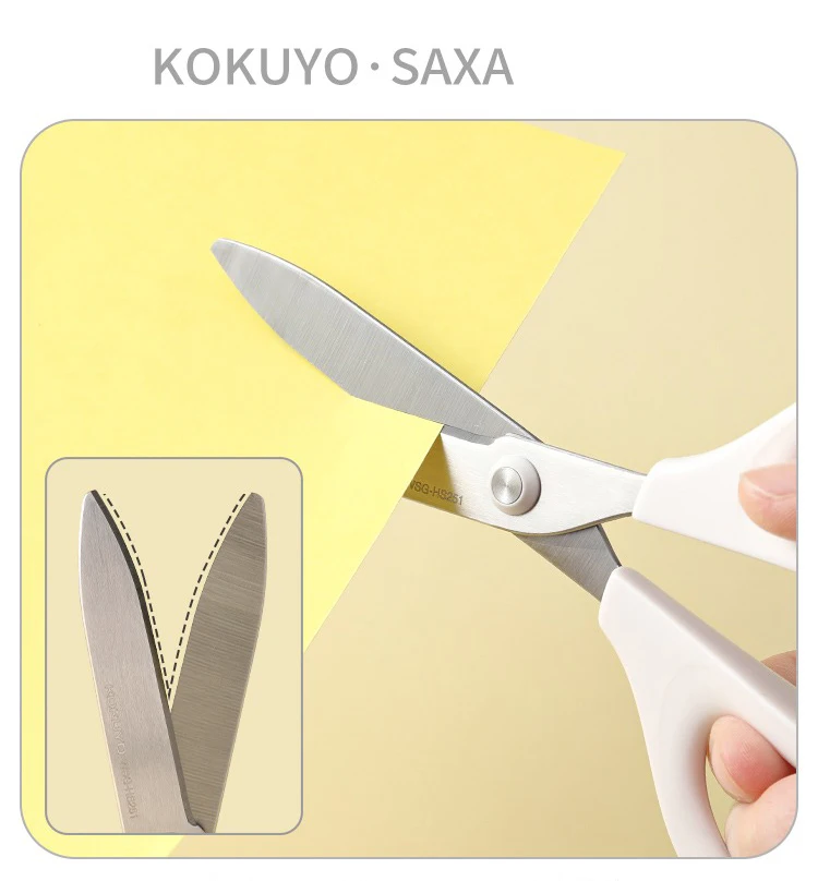 Stationery scissors 1pc KOKUYO Saxa Scissors for Both Right-hand and Left-hand