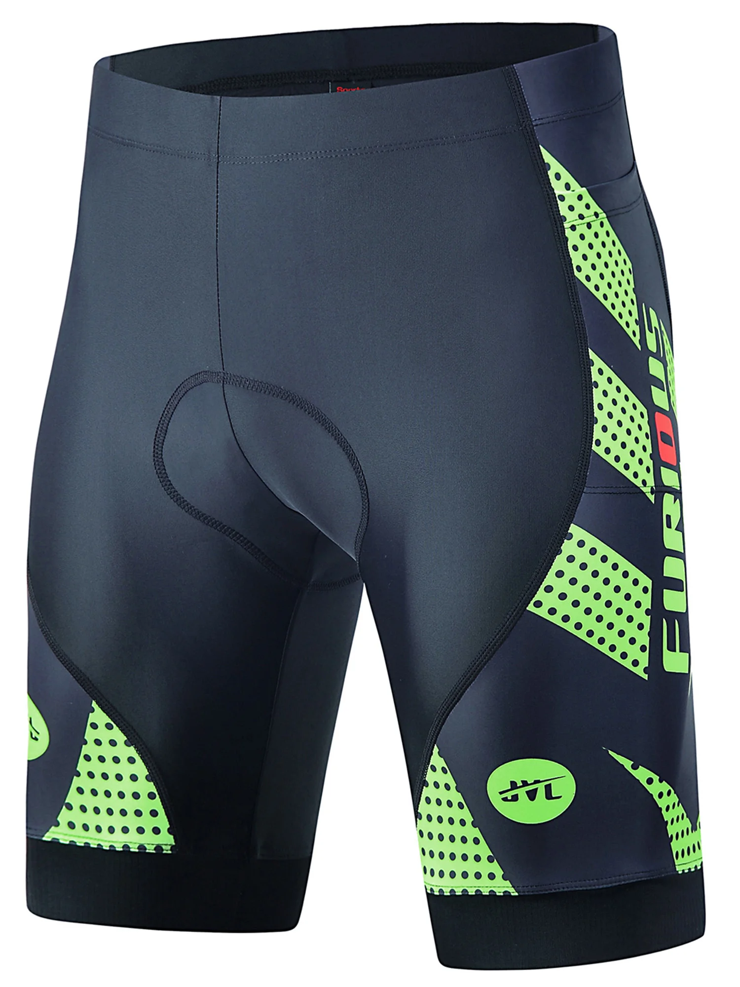 شورت رجالي صيفي لركوب الدراجات مع وسادة سيليكون سر...