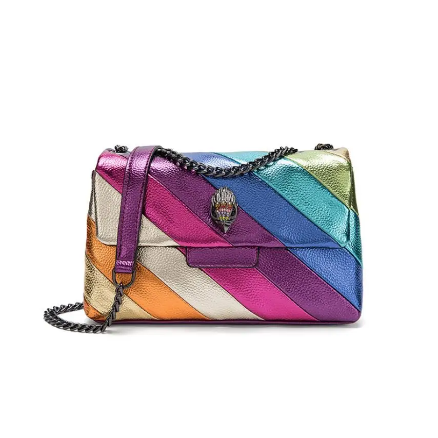 Rainbow-Eagle-Head-Handbags-Cross-Body-Bag-26cm-Medium-Raibow-Bird-Head ...