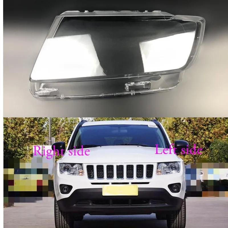 

Car Headlamp Lens For Jeep Compass 2011 2012 2013 2014 2015 Car Headlight cover Headlamp Lens Auto Shell Cover