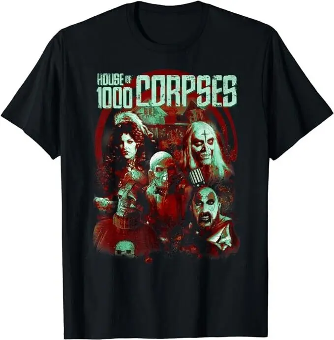 Rob Zombie. -House Of 1000 T-Shirt Personaggi Cadaveri