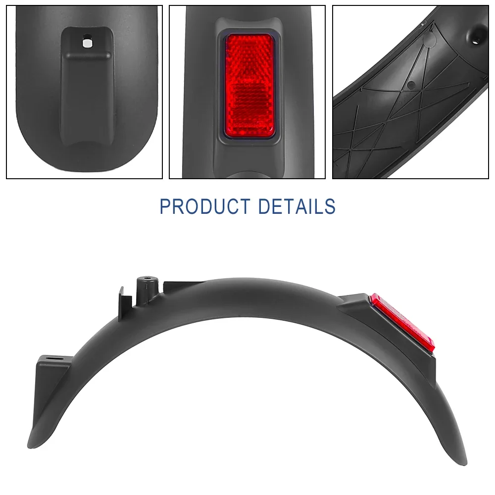 Hinterer Kotflügel für Mi4 Lite 2. Generation Elektroroller für Xiaomi 4 für Lite für Reifenspritzschutzbleche der 2. Generation mit Reflektorteilen – Detail 5
