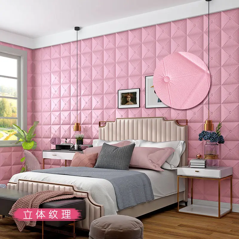 30/20/10Pcs Anti-Collision Wall Stickers Bedside 3d Three-Dimensional Stickers Decorative Foam Wallpaper Self-Adhesive Tatami Cu 10pcs l7905cv l7908cv l7909cv l7912cv l7915cv l7918cv l7924cv lm317t to220 three terminal regulator tube