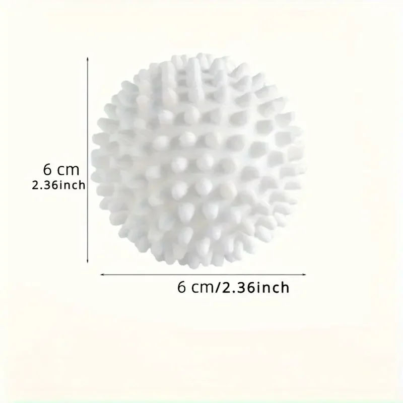 Eco-Friendly Reusable Laundry Balls (4-Pack): Hair Removal, Softening, Knot Prevention, Extra Large Size, No Electricity Needed