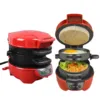 Electric Burger Sandwich Maker 600W Bread Grill Baking Toaster Bread Machine for Breakfast Home Kitchen Pancake Pan 110-220V 5