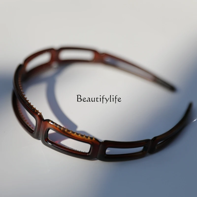 

French Wide Edge French Broken Hair-Hoop Headband Retro