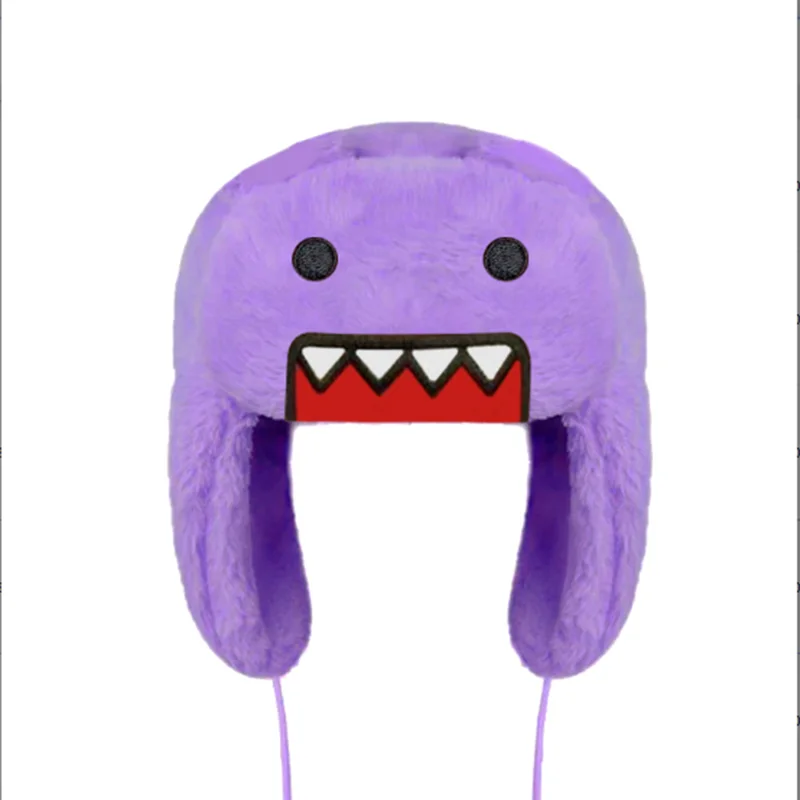Cartoon Hats for Men and Women Ear Protection Lei Feng Hat Cold Resistant Autumn and Winter