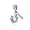 2024 New 925 Sterling Silver Reading Book Teacher Graduation Charm Beads Fit Original Pendant Bracelet DIY Fashion Woman Jewelry 5