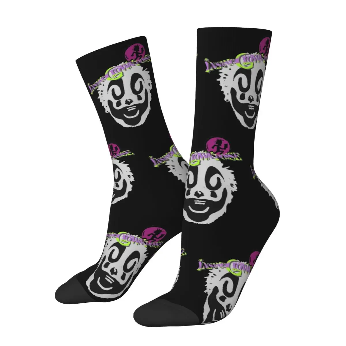 ICP Crazy, клоун, Posse, Juggalo, носки для HIPHOP для женщин и мужчин, Merch, всесезонные удобные короткие носки, Нескользящие