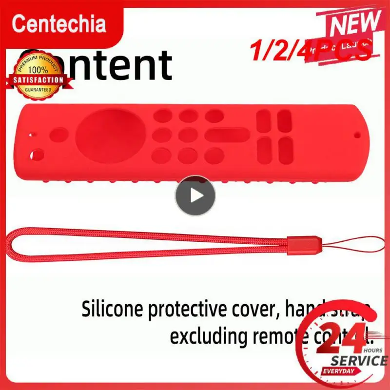 Custodia In Silicone 1/2/4Pcs Per Amazon Fire Tv Stick 4K 2018 Telecomando Custodia Protettiva Antiscivolo Antiurto Per Fire Tv Stick