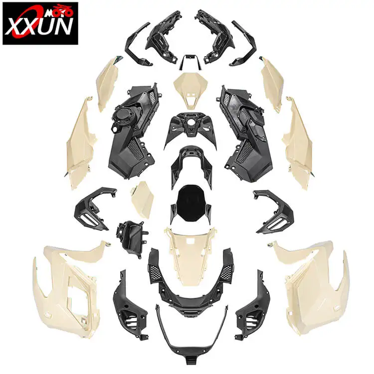 

XXUN Motorcycle Beige Full Fairing Set Body Kit Plastic for Honda Xadv 750 X-adv 750 2021 2022 2023 Parts Injection Bodywork