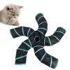 Foldable Cat Tunnel Toy 5 Ways Interactive Playing Tube Pet Game Tunnels Durable Polyester Playpen For Kitten 6