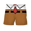 Retro 3D Flag Graphic Shorts Mens Swimming Trunks Summer Hawaii Casual Surfing Board Short Pants Students Back To School Clothes 1