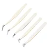 Fiber Tip Eyelash Extension Tweezer Volume Isolation Precise Lash Tweezers Nano Technology Eyebrow From Makeup Eyelash Tweezers 1