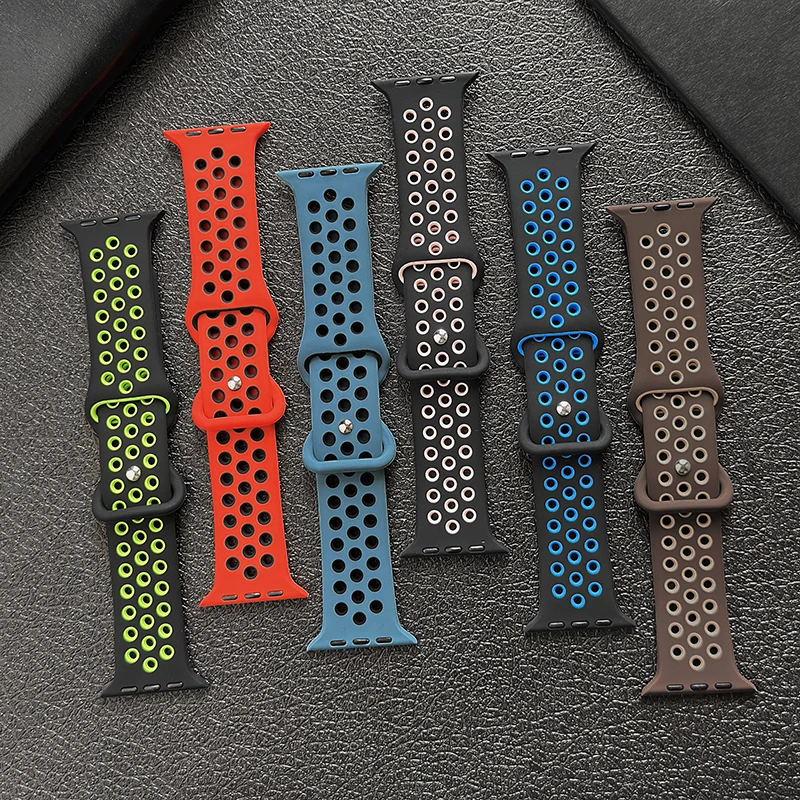 Premium Silicone Sports Watch Strap – Durable Rubber Band for Comfort and Style