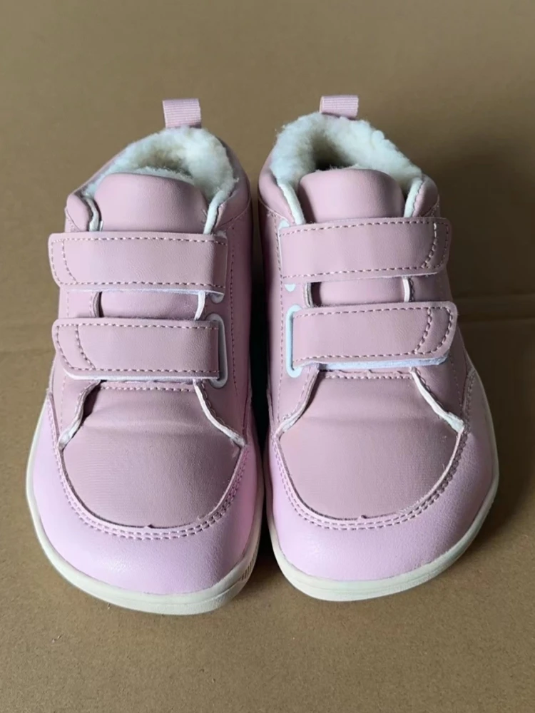 ZZFABER Kids Barefoot Snow Shoes Flexible Winter Warm Sneakers Boys Girls Outdoor Children Winter Boots Snow Casual Shoes baby shoes kids sneakers kids shoes kids sports shoes
