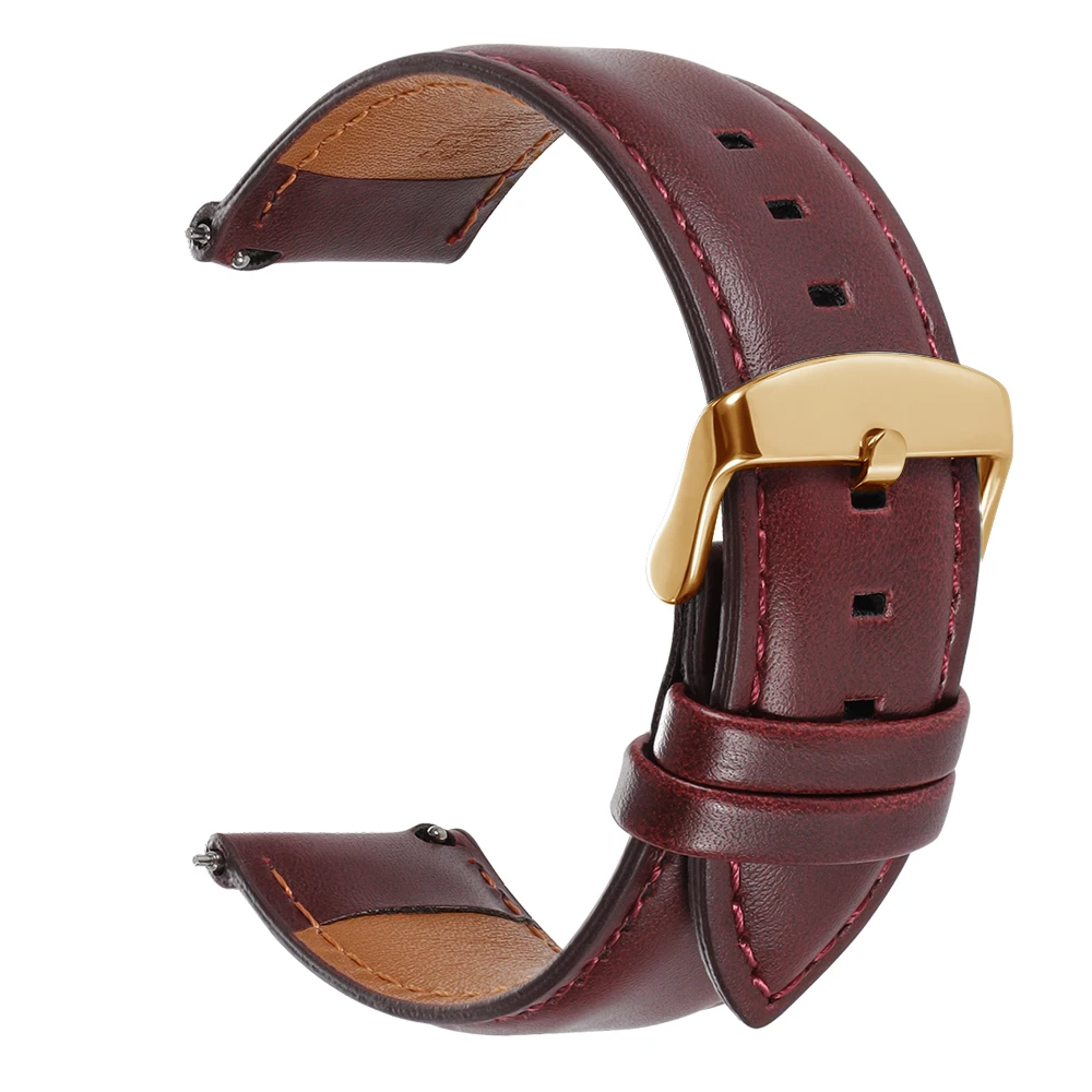 Elegant Vintage-Style Quick Release Watch Strap - Unisex Smartwatch Band Accessory