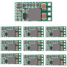 Módulo regulador de 5V de 10 piezas, reductor de voltaje 3A, CC 4,5-24V, 12V, 24V a 5V, convertidor Buck, módulo de transformador de fuente de alimentación