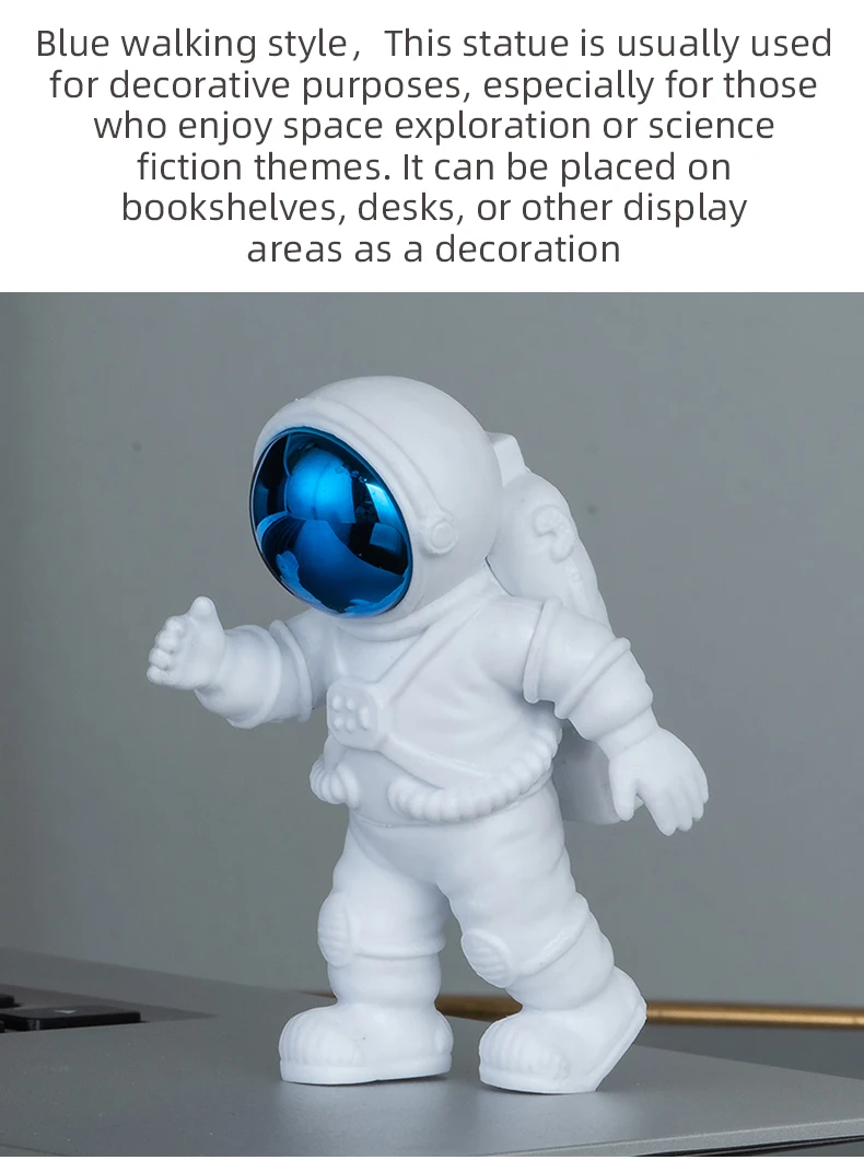 Adornos de astronauta de escritorio, decoración de verano, regalos creativos de cumpleaños, regalos de inauguración de l