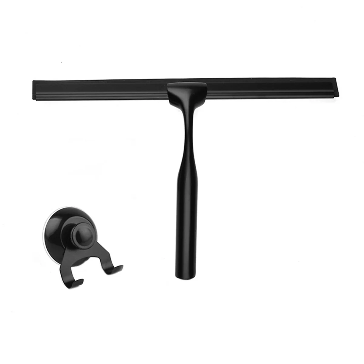 

Shower Squeegee for Glass Doors, About 10 Inch Window Squeegee Wiper with Non-Slip Handle