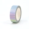 NEW 1PC 10M Cute Watercolor Rainbow Stripes Washi Tape for Scrapbooking Adhesive Decorative Masking Tape Journal Stationery 6