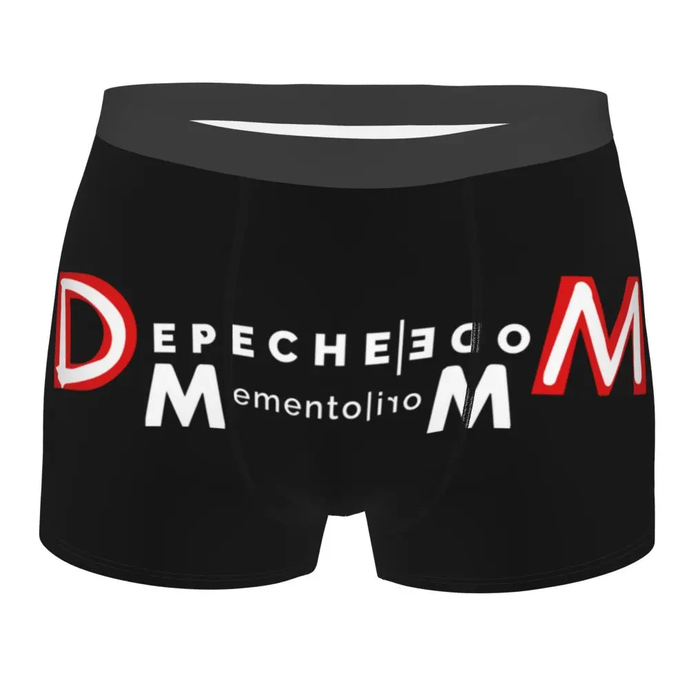 Custom Electronic Rock Depeche Cool Mode Boxers Shorts Men Briefs Underwear Cool Underpants