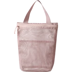 Large Capacity Portable Toiletry and Makeup Bag with Handy Handle for Travel and Business Trips (Pink)