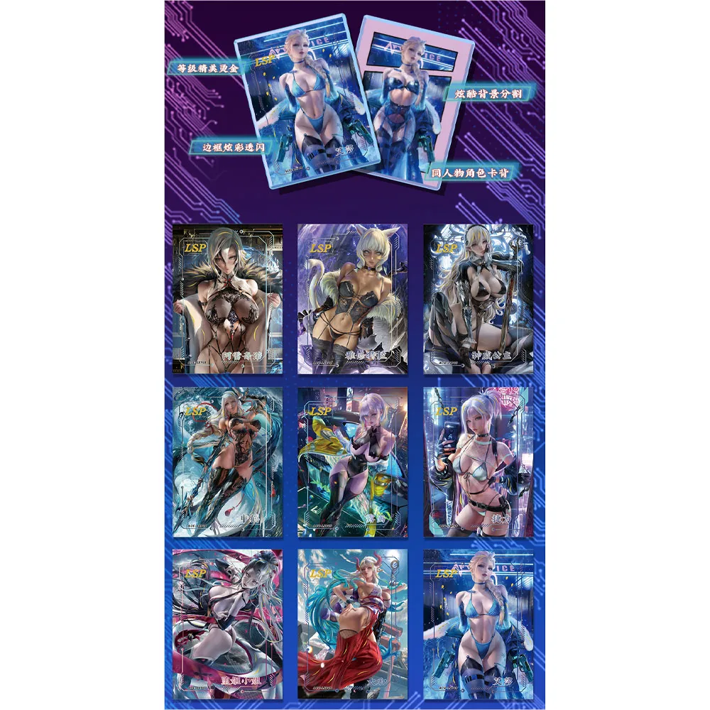 New Goddess Story Card Collection ACG Goddess Alliance Rare Booster Box Hobbies Game Cards Table Toys For Birthday Gifts