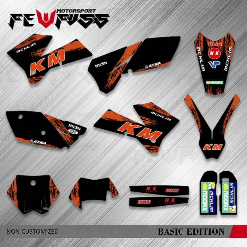 

Наклейки FEWFUSS для KTM EXC EXCF 125 200 250 300 400 450 525 2005 2006 2007
