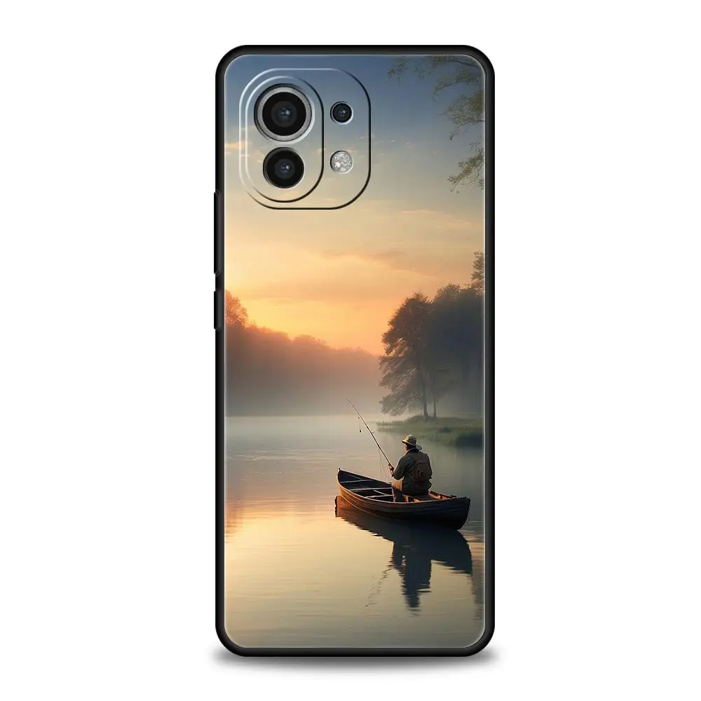 Soft TPU Carp Fishing Design Phone Case
