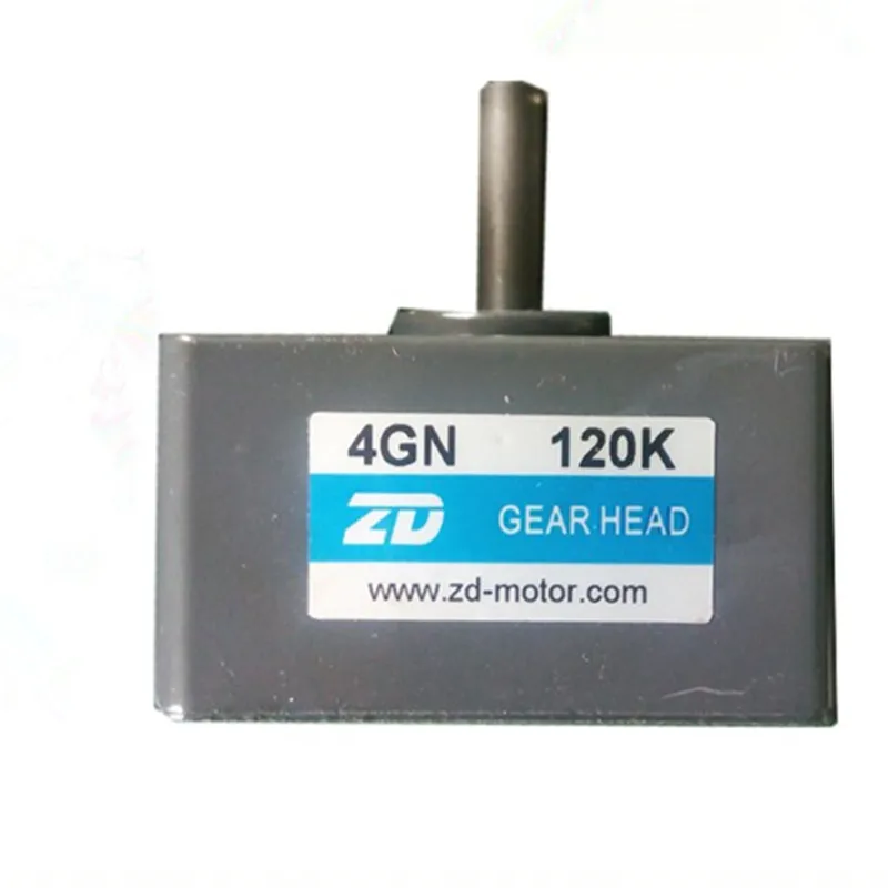 Zd Reducer Dc Gear Induction Motor Specially Equipped With Gear Box 4gn120k Gearbox