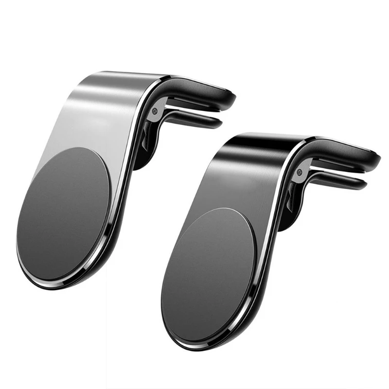 

Car Phone Holder Mount Clip Universal Fit Sturdy Stand Save Space Easy to Operate Spin
