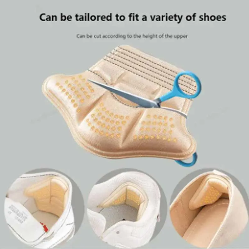 Heel Stickers Heel Protectors Shoe Insoles Adjust Size Cushion Inserts