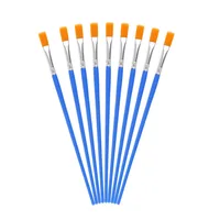 Plaster Doll Digital Oil Paintbrush Extremely Fine Paint pen Children's Graffiti Nylon crochet pen Flat head paintbrush watercol 1