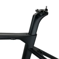 Vélo de route en carbone V/jante/frein à disque cadre de vélo de route en Fiber de carbone 3