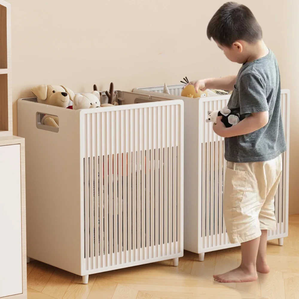 Dirty Clothes Storage Foldable Household High-Capacity Storage Basket Home Accessories Clothes Bucket Movable Laundry Basket